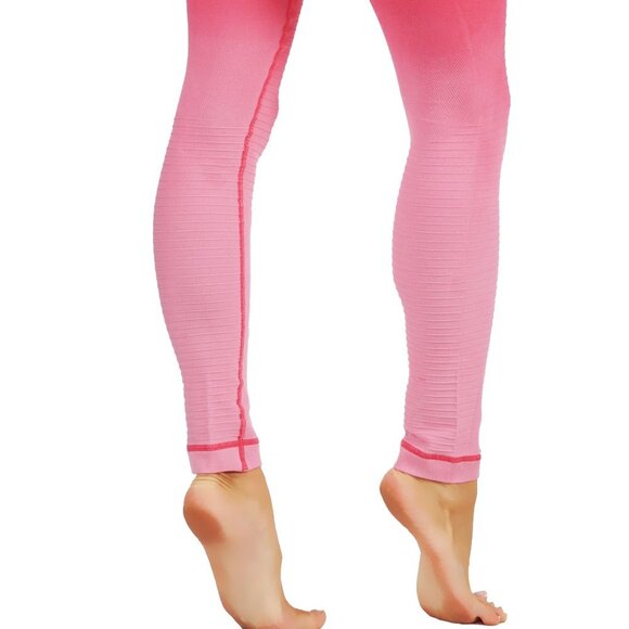 Workout Women's Leggings High Compression Pants - Picture 3 of 5